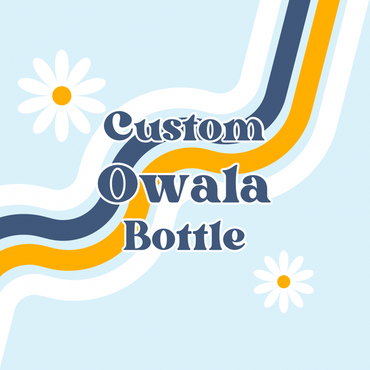 Custom Glitter Owala Bottle