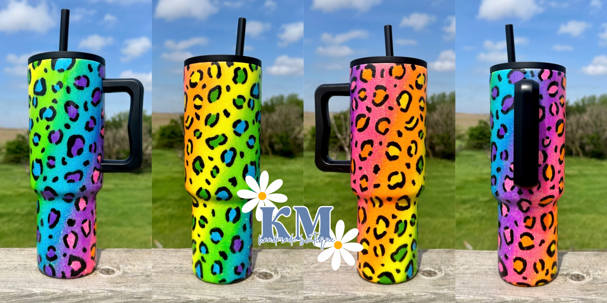 Glitter Owala 40oz Stainless Steel Travel Tumbler made to Order 